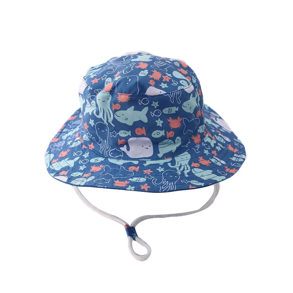 Baby hat children's windproof fisherman hat animal pattern hat baby accessories bebes accesorios recien nacido gorras para niños