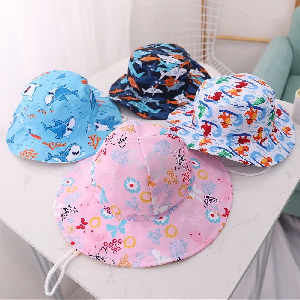 Baby hat children's windproof fisherman hat animal pattern hat baby accessories bebes accesorios recien nacido gorras para niños